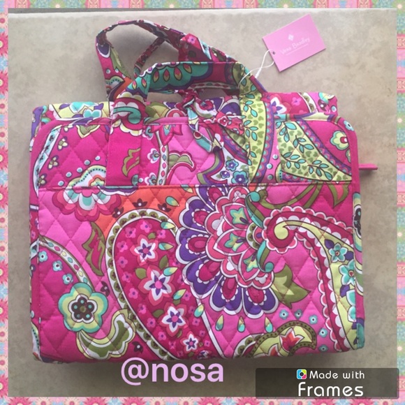 vera bradley hanging cosmetic bag